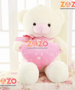 Gấu bông trắng tuyết siêu dễ thương