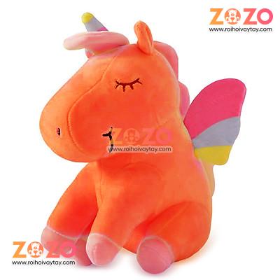 Mua Gấu Bông Ngựa Một Sừng Unicorn (40 Cm) Gb17 (Màu Cam) tại THỊNH PHÁT SHOP | Tiki