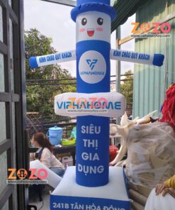 Rối hơi siêu thị gia dụng