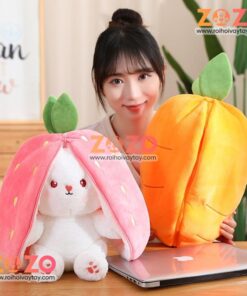 Gấu Bông Thỏ Dâu Tây 15 Gấu Bông Hoa Quả