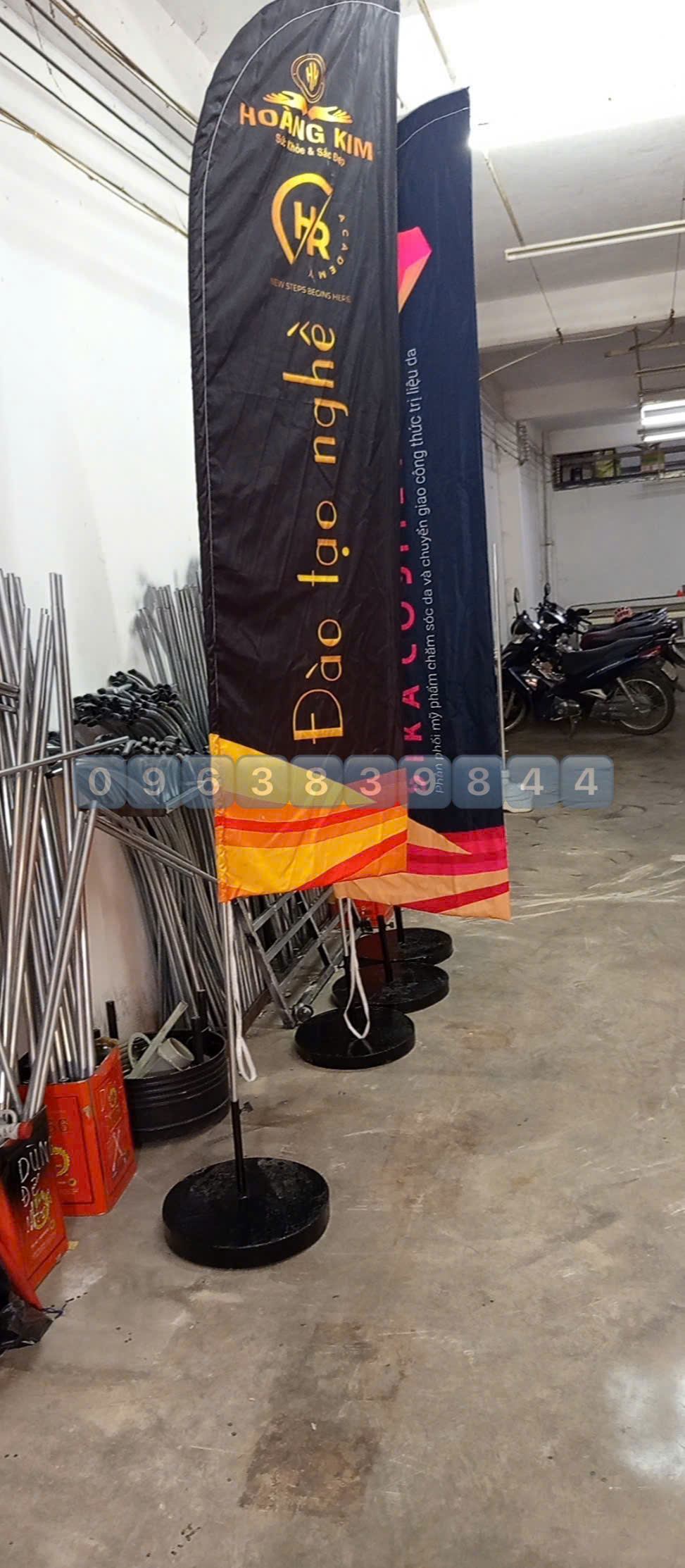 Cờ phướn Hoàng Kim Spa