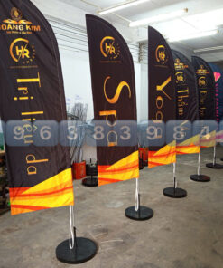 Cờ phướn Hoàng Kim spa 3