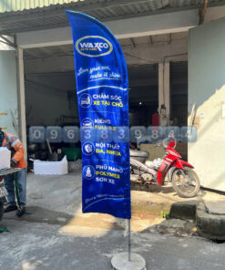 Cờ phướn auto care Waxco