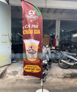 Cờ phướn cà phê Châu Gia