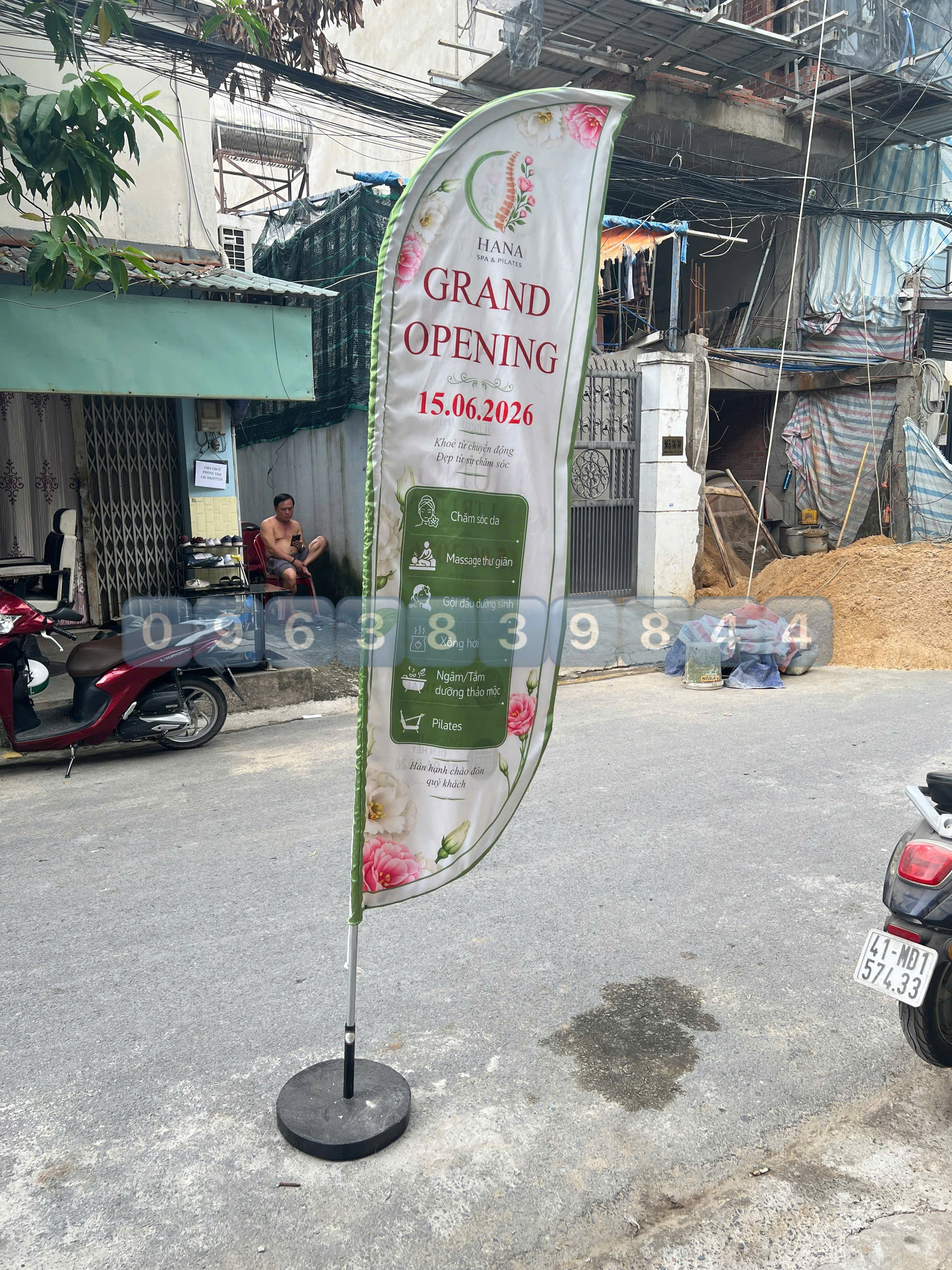 Cờ phướn Spa Hana