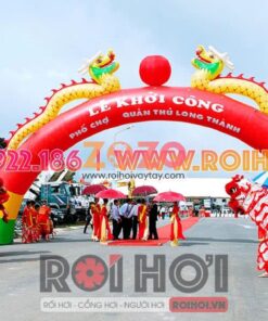 Bí quyết chọn cổng hơi khai trương