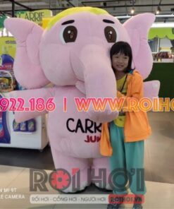 Mascot hơi hình chú voi