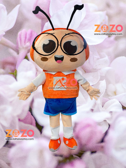 Mascot mọt AKIDS SHOP