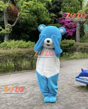 Nhận làm mascot gấu xanh Sài Gòn