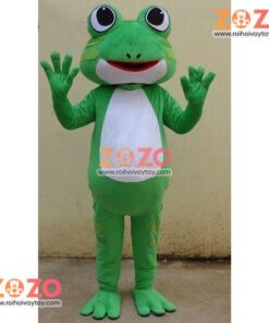 Mascot ếch xanh giá rẻ 10 Mascot ech 4