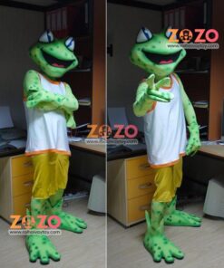 Alternative view of Mascot ếch xanh giá rẻ
