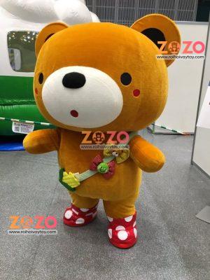 Nhan lam mascot gau POOH 12