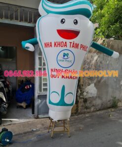 Rối hơi hình chiếc răng Nha Khoa