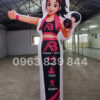 Rối hơi phòng gym AB fitness&yoga
