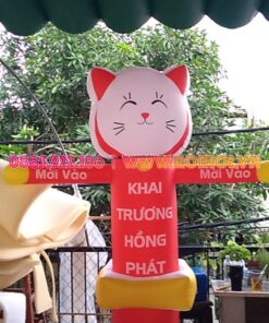 Rối hơi trưng bày cửa hàng