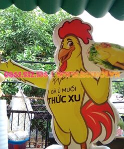 Rối hơi in hình 3D vẫy tay