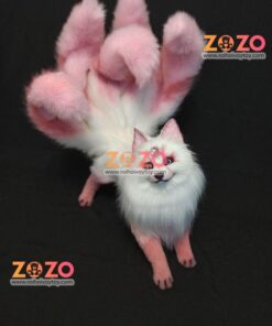 Nhận làm thú nhồi bông cáo 6 đuôi giá rẻ 10 Thu nhoi bong 32