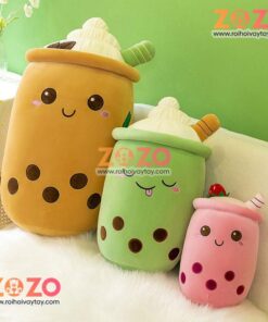 Nhận làm thú nhồi bông ly trà sữa 11 Thu nhoi bong ly tra sua 4