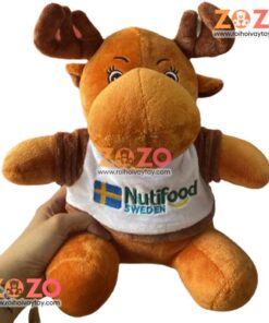 Gấu bông Nutifood tuần lộc màu nâu