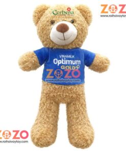 Gấu teddy nhãn hàng Vinamilk