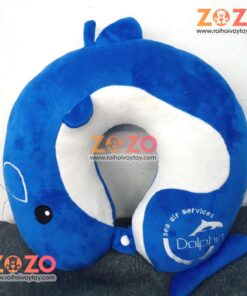 Gối cổ chữ U hình cá heo