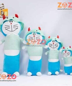 Gấu bông Doraemon mặc áo sọc