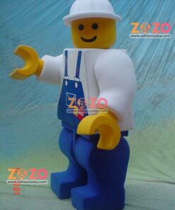 Mascot hình robots 9 mascot 2