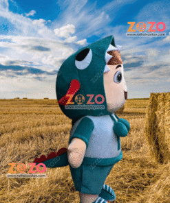 Alternative view of Mascot hơi hình người