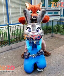 Mascot cáo đỏ siêu giá rẻ 10 mascot cao do 4