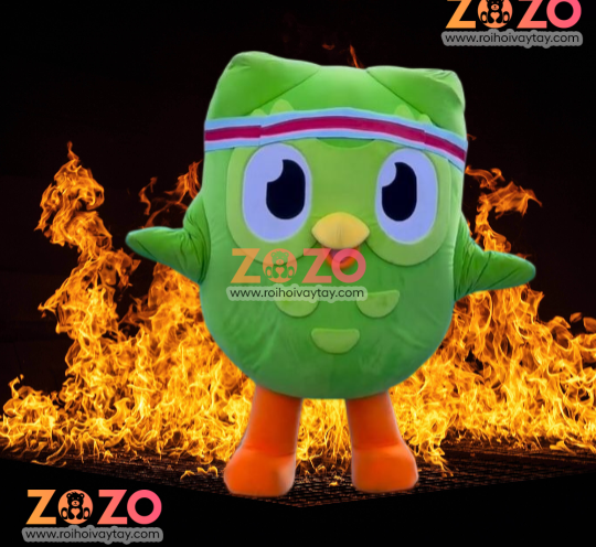 Chuyên nhận làm Mascot cú mèo của Duolingo