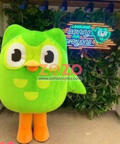 Mascot cú mèo duolingo giá rẻ