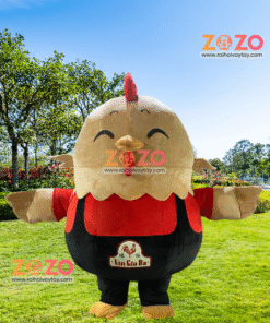 Nhận làm mascot gà Tân Gia Ba 10 mascot ga 11