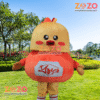 Mascot gà zozo giá rẻ 1 mascot ga 2