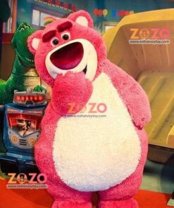 Alternative view of Mascot gấu hồng