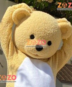 Mascot gấu vàng 7 mascot gau vang 11