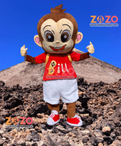 Alternative view of Mascot khỉ giá rẻ
