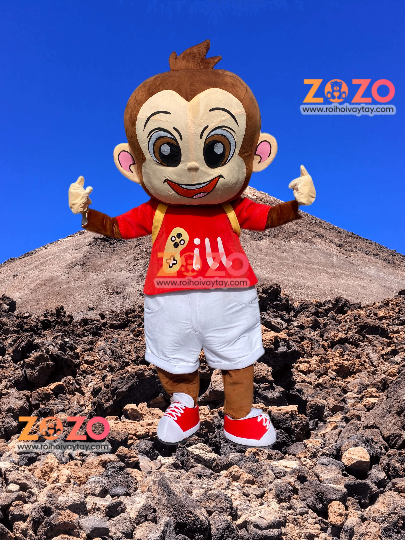 Mascot khỉ giá rẻ 4 Mascot khỉ giá rẻ - Ảnh 2