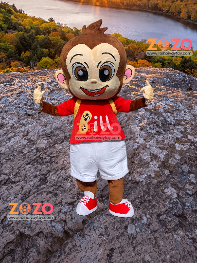 Mascot khỉ giá rẻ 3 Mascot khỉ giá rẻ