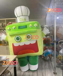 Alternative view of Mascot lò nướng