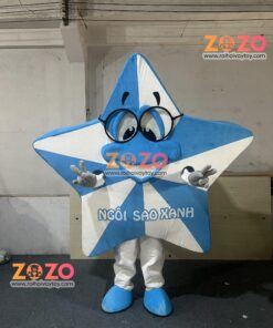 Mascot ngôi sao xanh