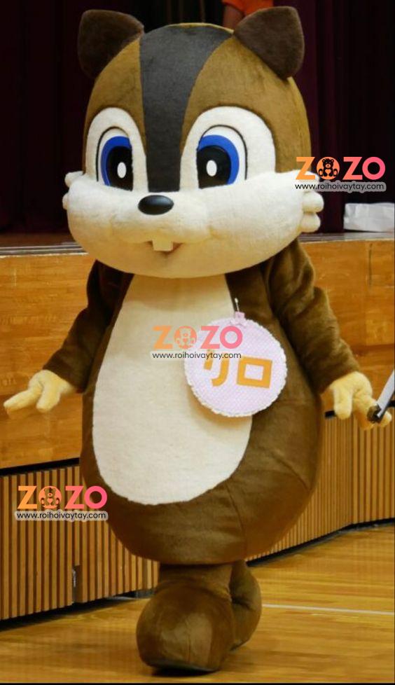 Mẫu mascot sóc
