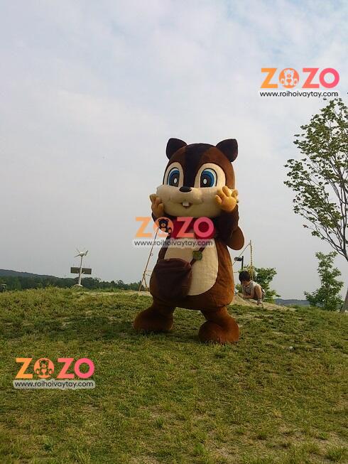 Mẫu mascot sóc