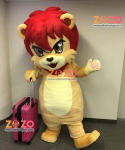 Alternative view of Mascot sư tử