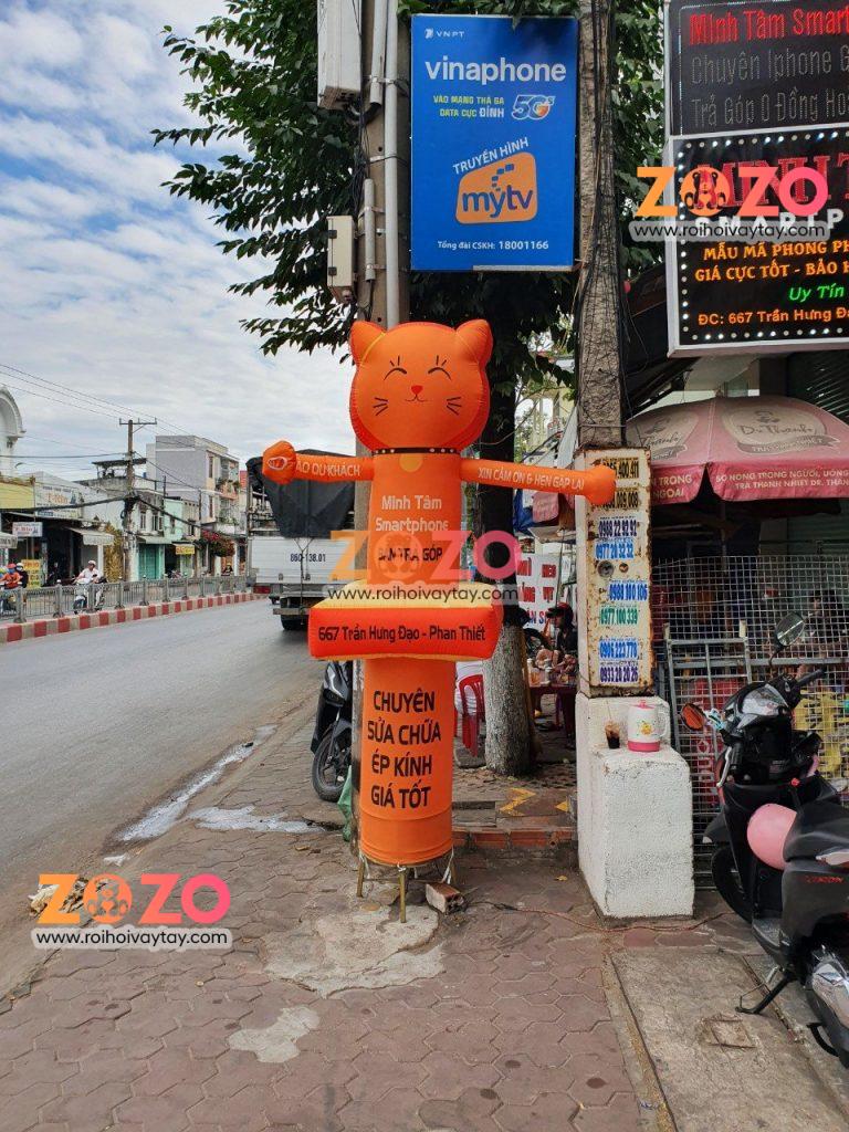 Rối hơi mèo may mắn - Rối hơi, Rối vẫy, Người hơi trưng...