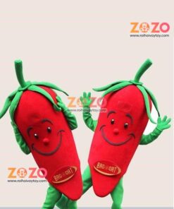 Alternative view of Mascot trái cây