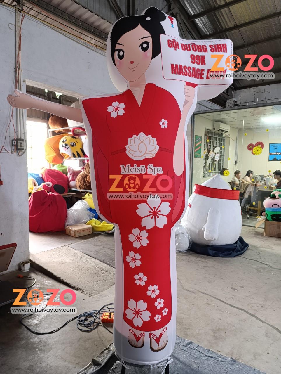 Receive orders for inflatable puppets and advertising mannequins at cheap prices