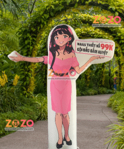 con rối quảng cáo