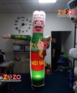 Rối hơi hình đầu bếp có đèn