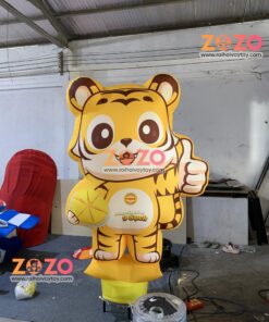 Xưởng may rối hơi quảng cáo vẫy tay theo yêu cầu