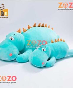 Alternative view of Gấu bông khủng long nằm mắt lòi